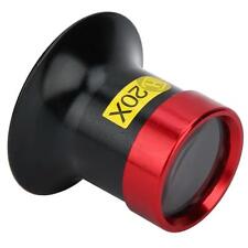 20-fach Uhrmacher Lupe Juwelier Vergrößerungslupe Augen Okular Taschenlupe DE