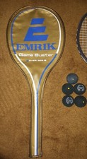 Emrik Squashschläger mit Hülle und 5 Bällen, TOP-Schläger, ansehen !!