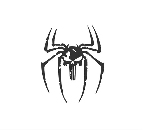 Spider punisher skull - spider,