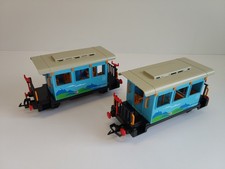 Playmobil 4005 2x Personenwagons Eisenbahn