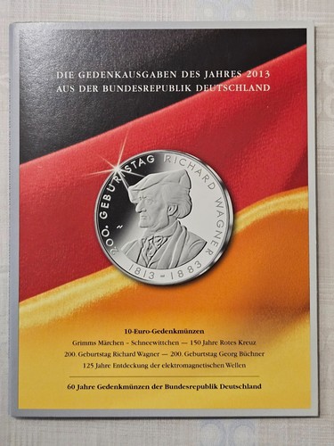 Euro gedenkmünzen 2013 brd - gedenkmünzen,