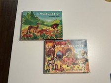 FAMOS DDR - 2 Stempel Spiele - Nr 576 & 577 - Wald & Bauernhof - Top Zustand OVP