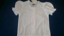 44941 Kinder Isar Trachten Dirndl Bluse weiß 80 98 104 116 128 140 152 164 Neu