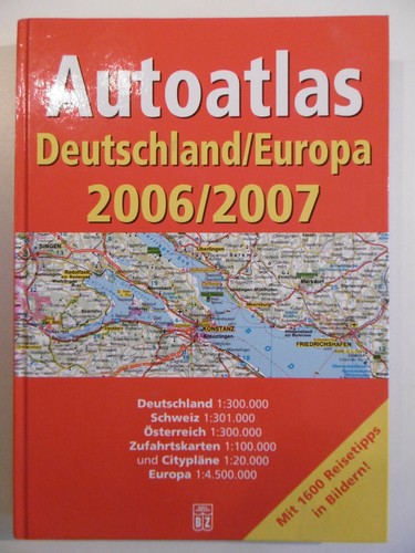 Autoatlas deutschland europa - autoatlas,