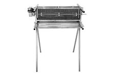 Vertikalgrill 66 cm breit doppelt Grillspiess Rollbratengrill
