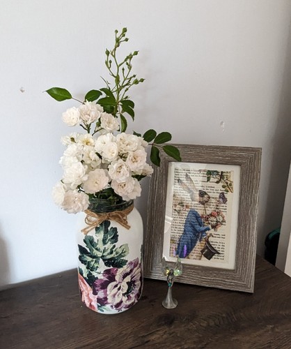 Blumen rose vorratsdose - blumen,