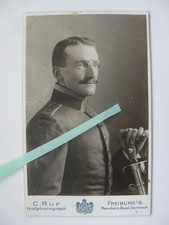 CDV Porträt Foto Soldat