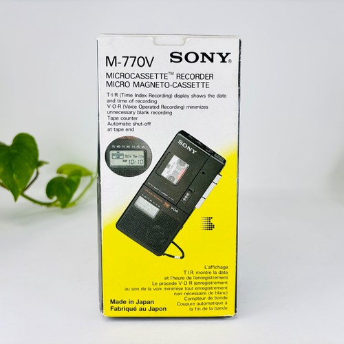 Sony 770v micro - sony, kassetten