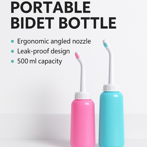 Portable handheld bidet bottle - handheld,