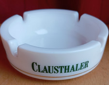 Aschenbecher 'Clausthaler' - Ø ca. 11 cm - Werbeascher d. Binding Brauerei