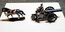 Zinnfiguren 2 Artillerie mit