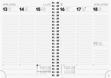 BRUNNEN Buchkalender 2026 A5