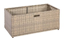 Unterschiebbox Schublade für Eckbank BREGENZ, 49x95x40cm, Rattan beige, 2. WAHL