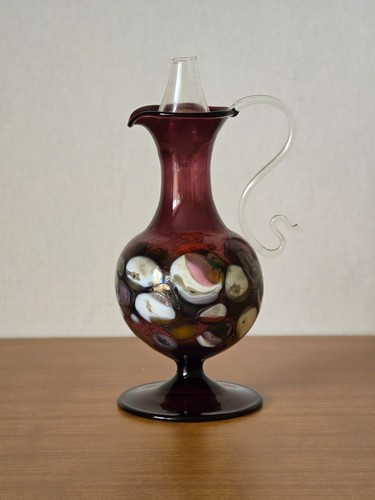 öllampe glas violett - Öllampe,