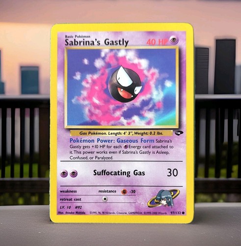 Pokémon tcg sabrina - sabrina's, gastly