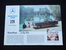 Mercedes W111 220  HECKFLOSSE