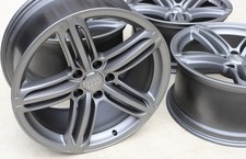 21 Zoll Audi SQ7 Q7 4L V12 4L0601025AL Segment Felgen 10x21 ET44 Graphit Matt