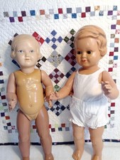 Celluloid Puppen Fa. Storch -