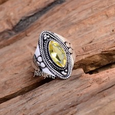 Citrin Topas Edelstein 925