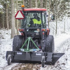 Planierschieber 2,1 m Planierschild Räumschild mit Rädern Winterdienst Traktor