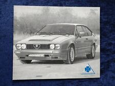 Zender Alfa Romeo GTV, Alfa 33, Alfa Sprint Prospekt 