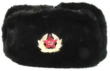Russische Fellmütze (SCHWARZ)