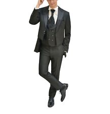 Hochzeitsanzug Cutaway Anzug 6-teilig Gr.54 Schwarz