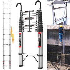 Edelstahl Teleskopleiter