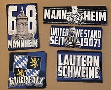 100 Ultras Aufkleber Mannheim Frankfurt 