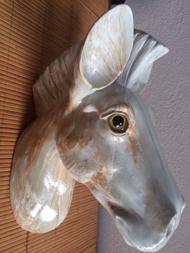 Wandhänger pferdekopf - wandhänger,