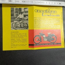 Original Prospekt Zündapp