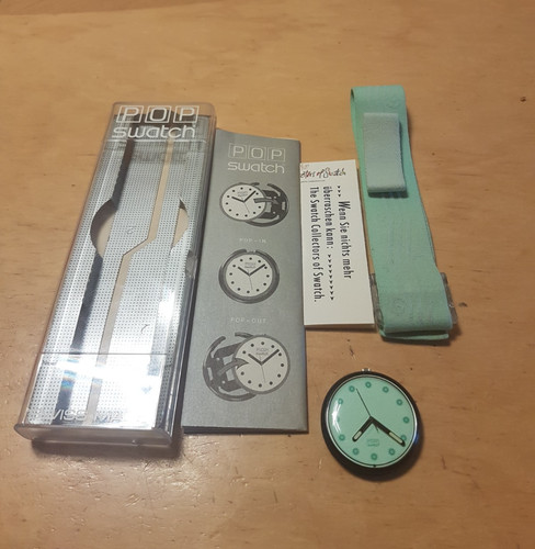 Pop swatch mint sea pwb166 - swatch,