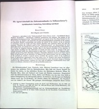 Die Agrarwirtschaft des