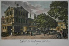 Hamburgensie handkoloriert -