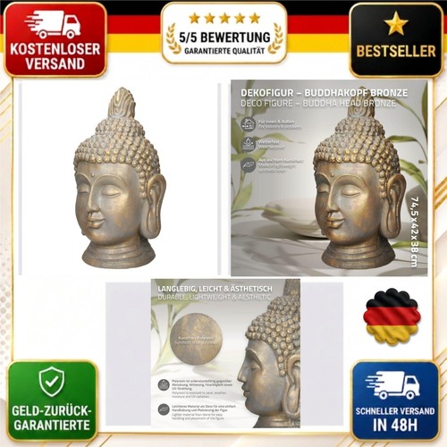 Buddha kopf statue cm - buddha,
