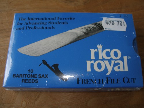 Rico royal baritone sax - 10,