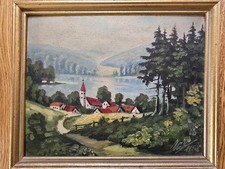 altes Oelgemälde vom