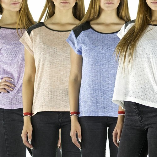 Damen oberteil strickshirt - oberteil,
