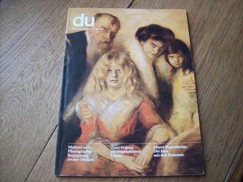 476 kunstzeitschrift heft - du,