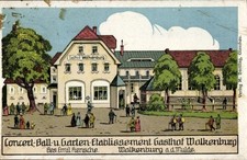 Künstler Ak Wolkenburg an der