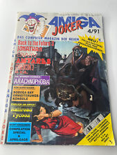 Amiga Joker Magazin 04/1991 Arachnophobia Swiv Back to the Future 3 Lemmings