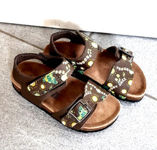 Pro Pedo Bio Sandalen Gr. 27 Hausschuhe Leder braun Junge Bio-Schlappen 27, neu