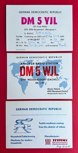 Gdr advertisement qsl ak - 3,