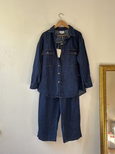 Damen oversize jeans set neu - jeans,