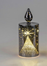 LED Kerze "Komet" Ø 7,5cm, H