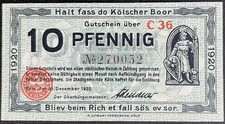 10 Pfennig  Stadt Köln 1920