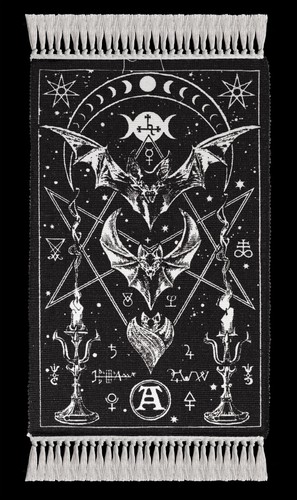 Gothic fledermaus teppich - fledermaus, –