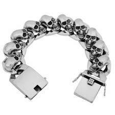 Panzerarmband Totenkopf