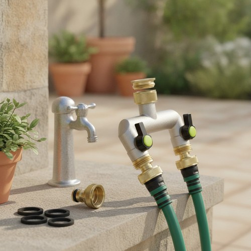 Wasserverteiler gartenschlauch - wasserverteiler,