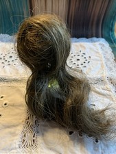 Echthaarperücke für Antikepuppen Langhaar Kopfumfang 18/19